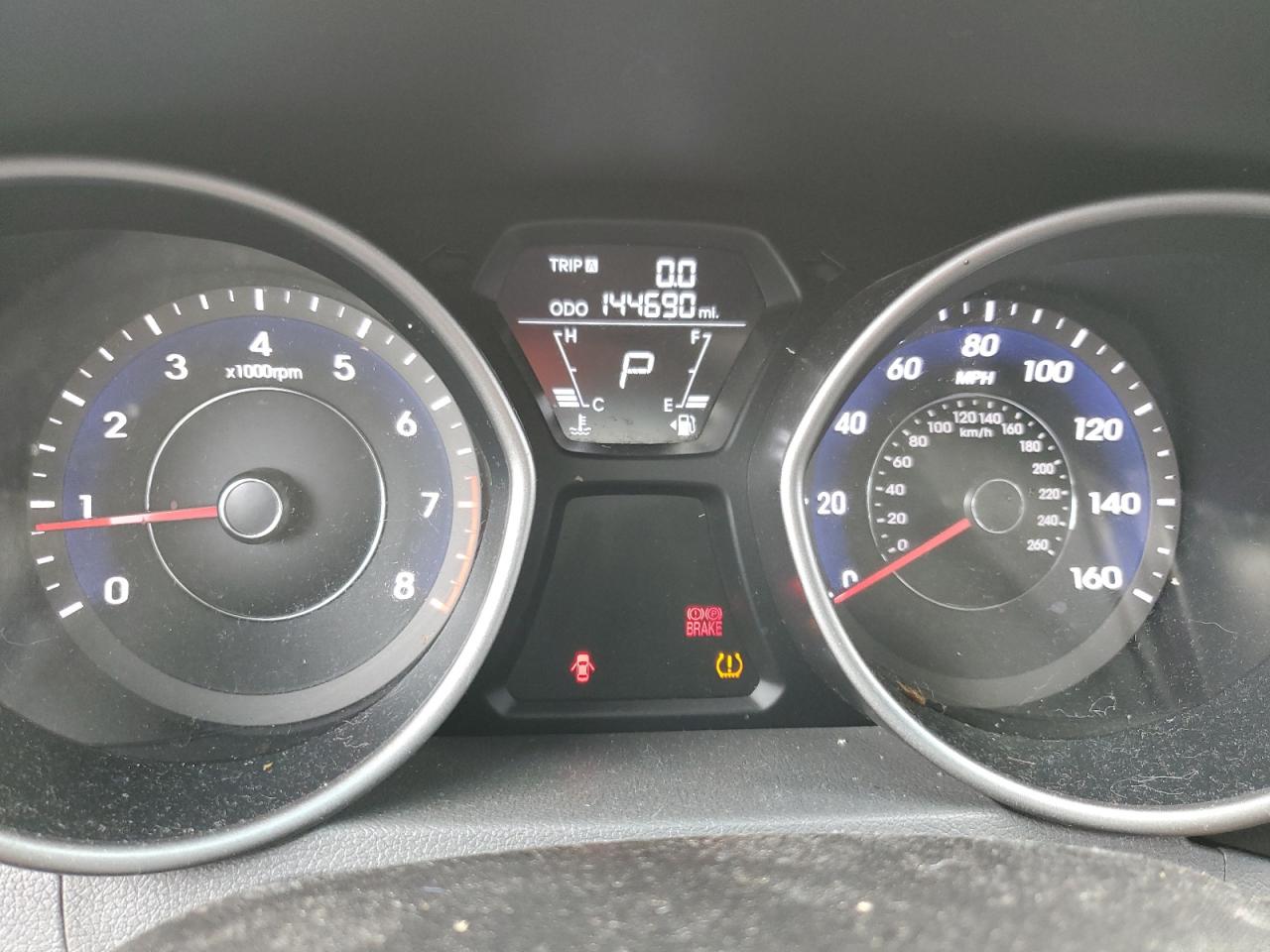 2013 Hyundai Elantra Gls VIN: 5NPDH4AE1DH252019 Lot: 85315035