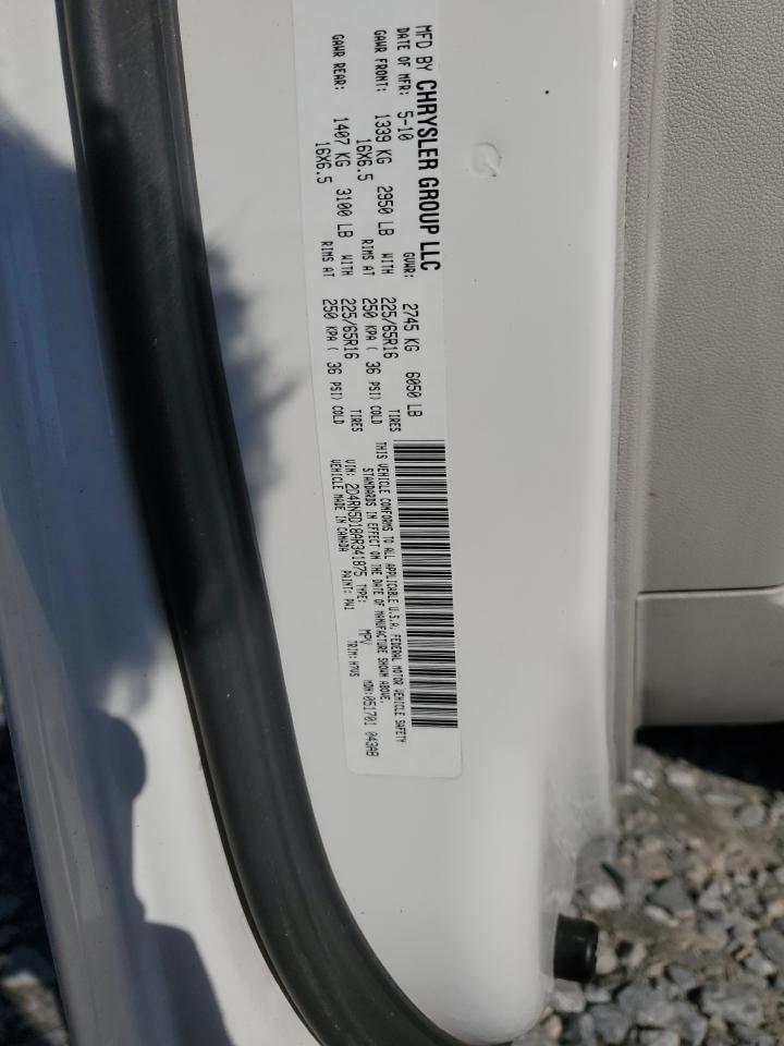 2010 Dodge Grand Caravan Sxt VIN: 2D4RN5D18AR341875 Lot: 91109155