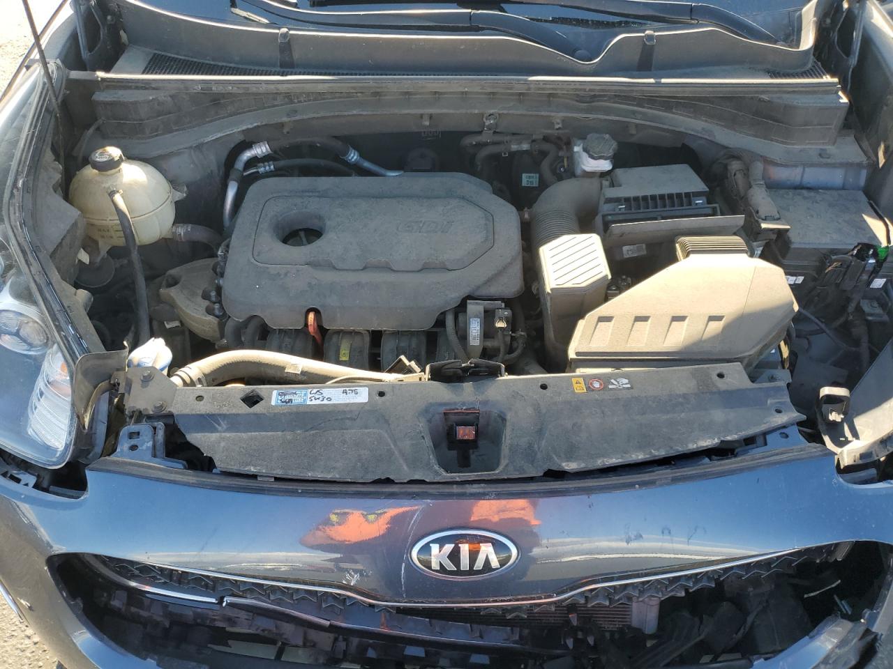 2017 Kia Sportage Lx VIN: KNDPMCAC3H7202086 Lot: 80753095