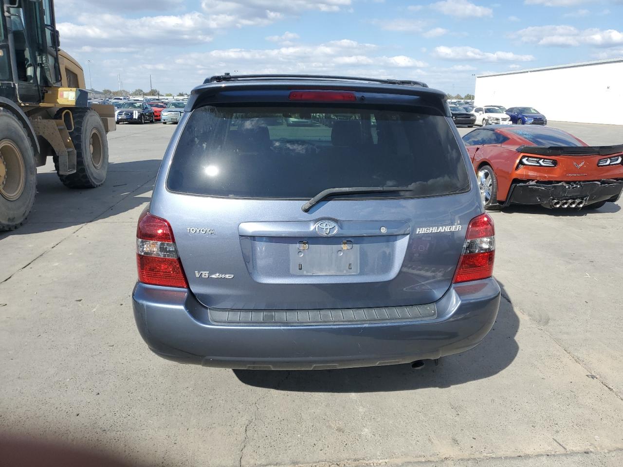 2007 Toyota Highlander Sport VIN: JTEEP21A970208968 Lot: 86174465