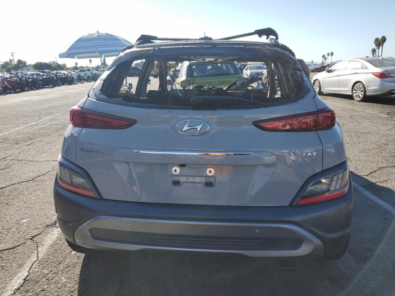 2022 Hyundai Kona Limited VIN: KM8K53A3XNU778354 Lot: 85937295