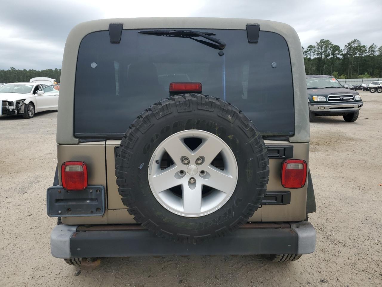 2004 Jeep Wrangler / Tj Rubicon VIN: 1J4FA69S34P756394 Lot: 86123855