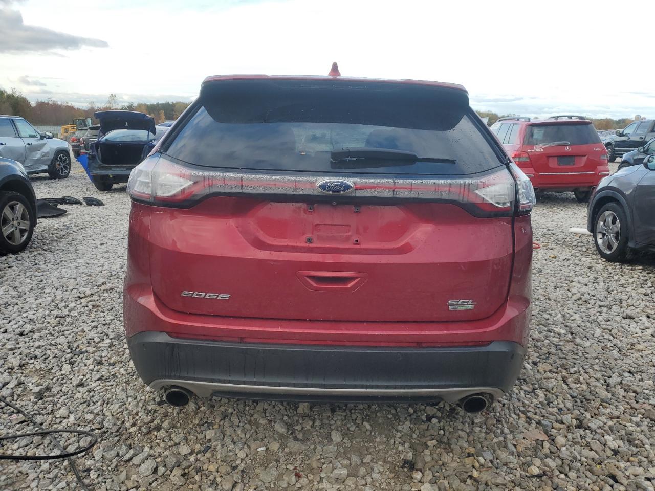 2016 Ford Edge Sel VIN: 2FMPK3J97GBB25475 Lot: 89911045