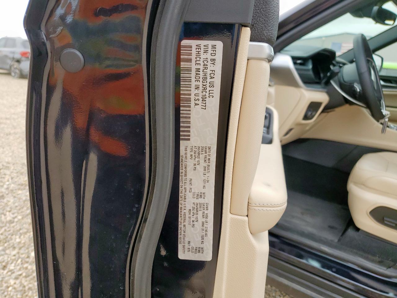 2024 Jeep Grand Cherokee Limited VIN: 1C4RJHBGXRC104777 Lot: 86322795