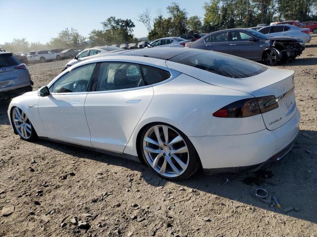Hatchbacks TESLA MODEL S 2013 Biały