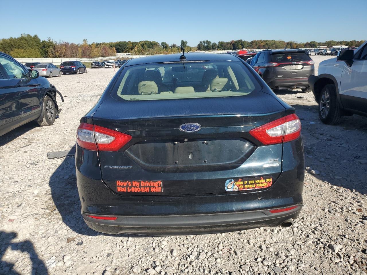2014 Ford Fusion Se VIN: 3FA6P0HD2ER125494 Lot: 86656205