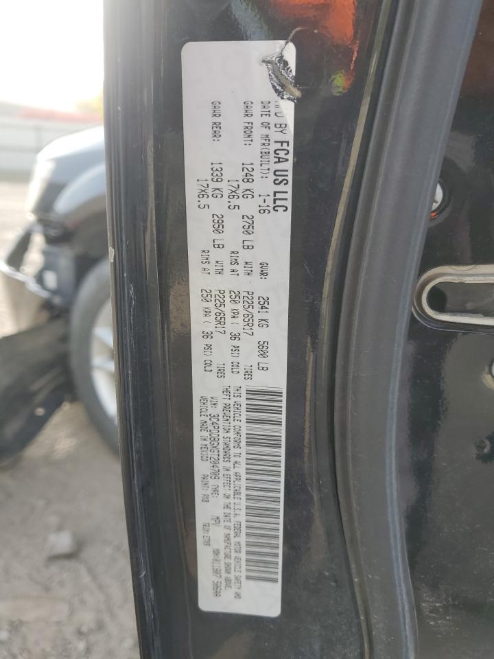 2016 Dodge Journey Sxt VIN: 3C4PDDBGXGT204709 Lot: 89802195