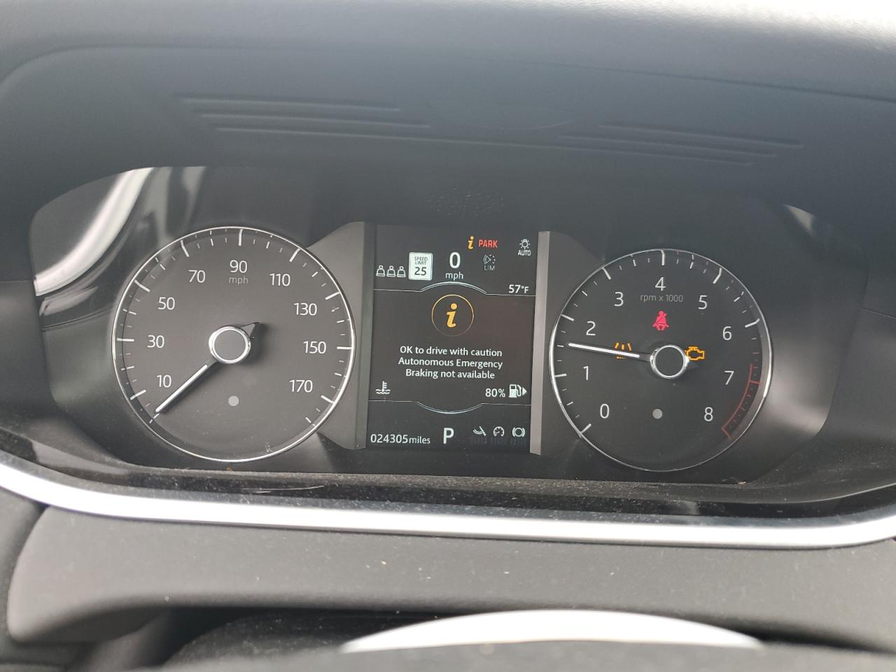 2020 Land Rover Range Rover Evoque S VIN: SALZJ2FX8LH021875 Lot: 86093605