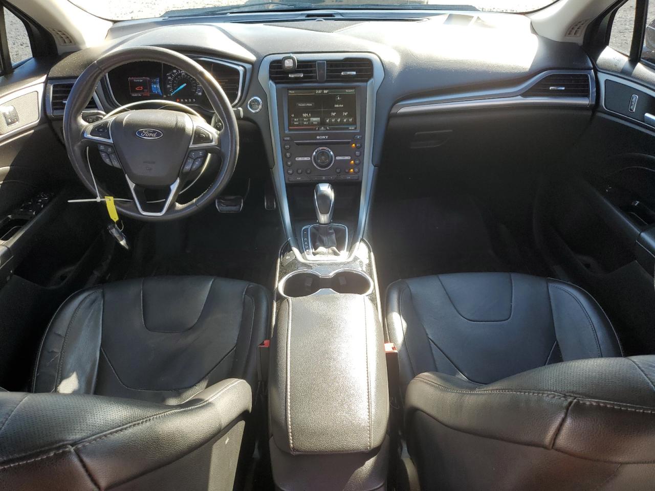 2016 Ford Fusion Titanium VIN: 3FA6P0D92GR145572 Lot: 90538365