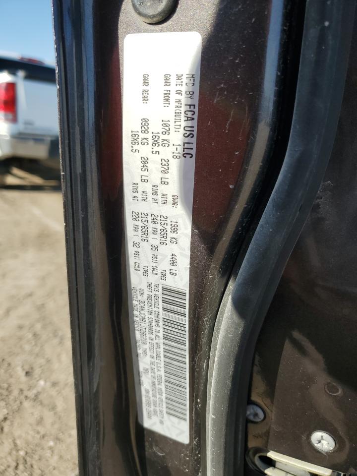 2018 Jeep Compass Sport VIN: 3C4NJCAB1JT286210 Lot: 86486185