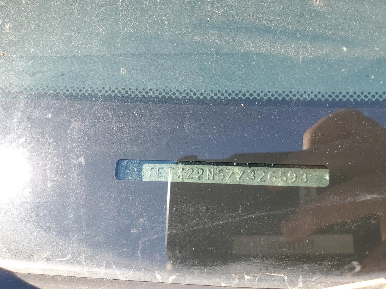 2007 Toyota Tacoma Access Cab VIN: 5TETX22N57Z326593 Lot: 86148265