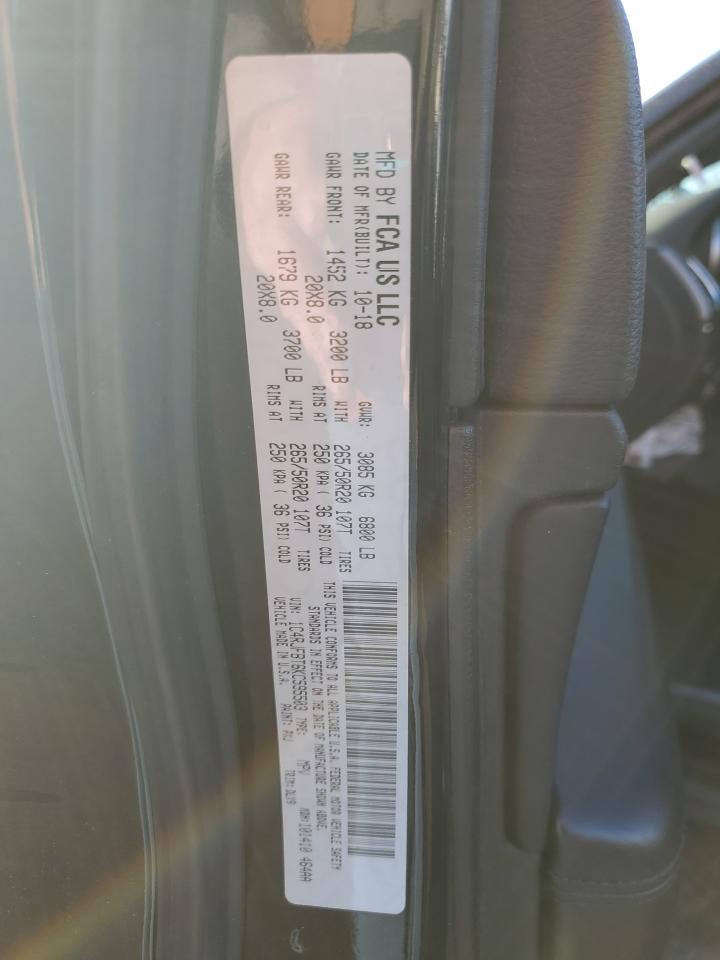 2019 Jeep Grand Cherokee Limited VIN: 1C4RJFBT6KC595503 Lot: 86236705