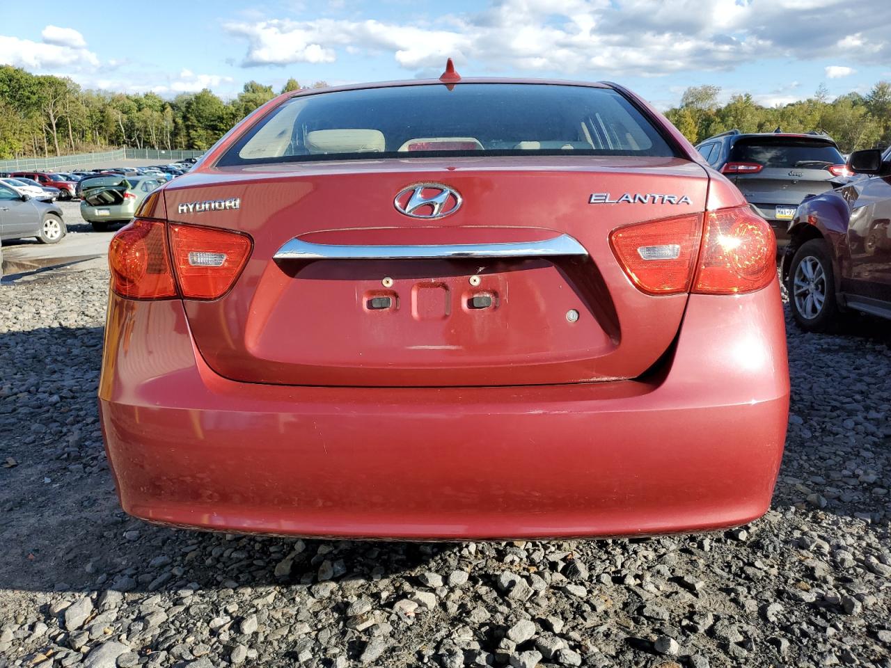 2010 Hyundai Elantra Blue VIN: KMHDU4AD5AU155132 Lot: 82191585