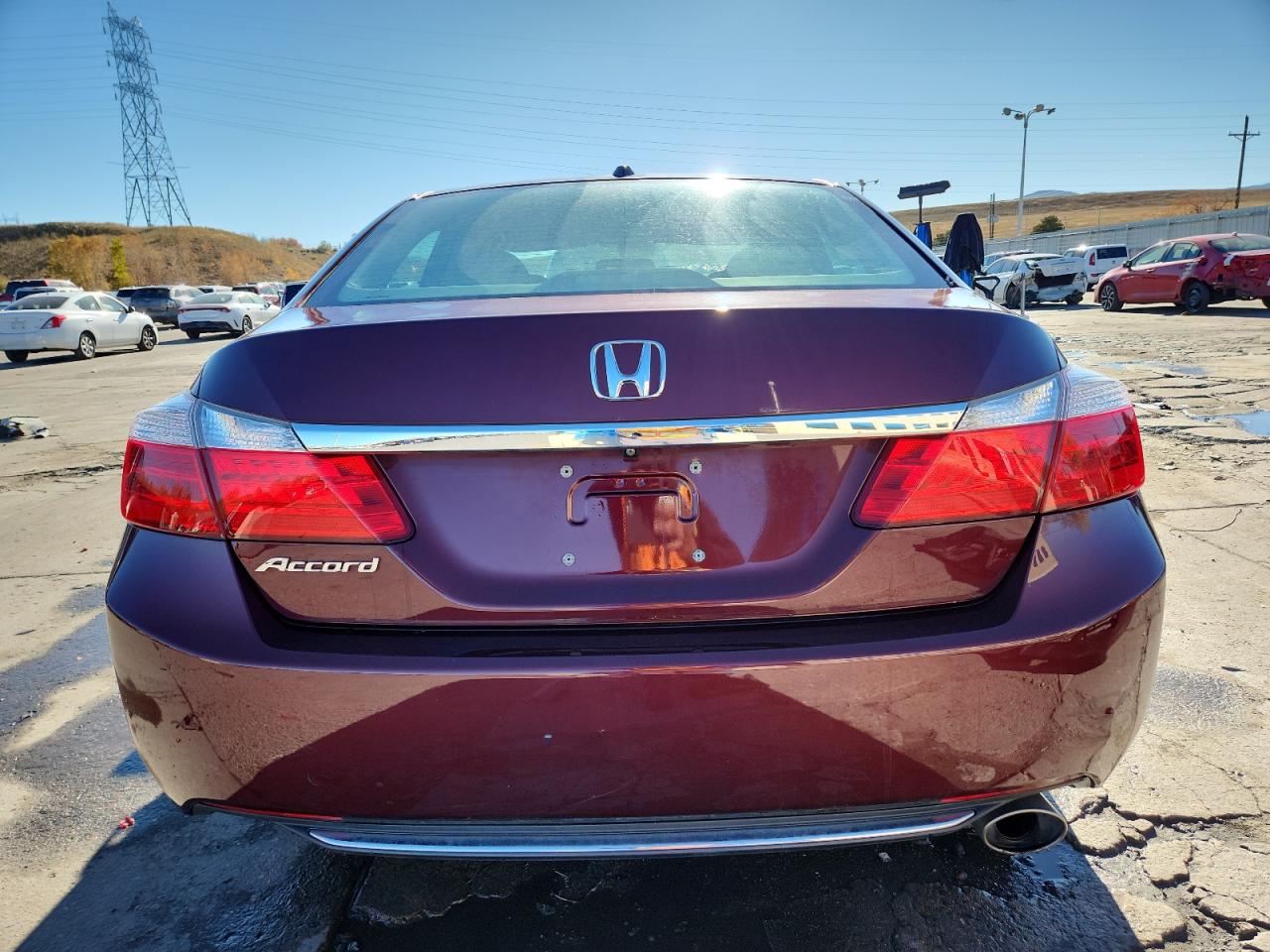 2014 Honda Accord Exl VIN: 1HGCR2F83EA144396 Lot: 90660485