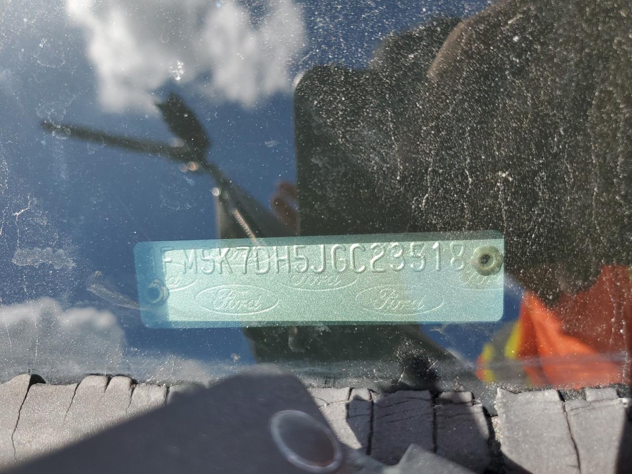 2018 Ford Explorer Xlt VIN: 1FM5K7DH5JGC23518 Lot: 91061025