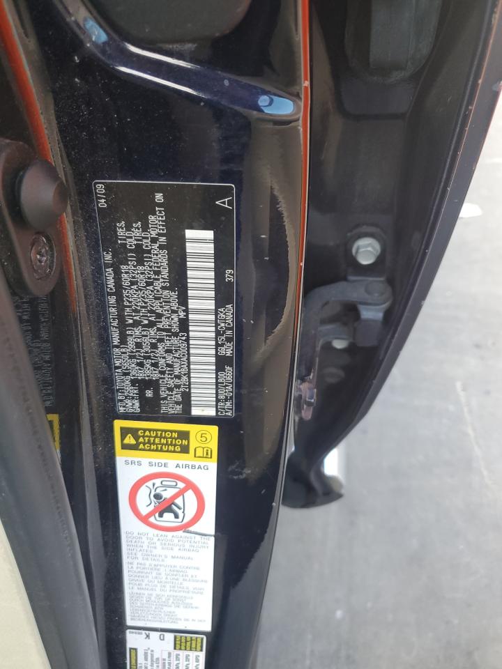 2010 Lexus Rx 350 VIN: 2T2BK1BAXAC009743 Lot: 82426585