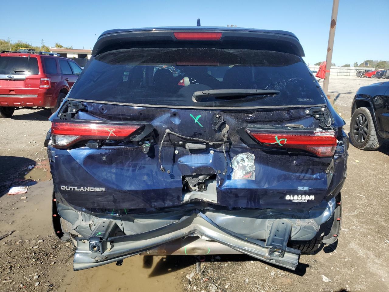 2023 Mitsubishi Outlander Se VIN: JA4J4UA83PZ023860 Lot: 87419385