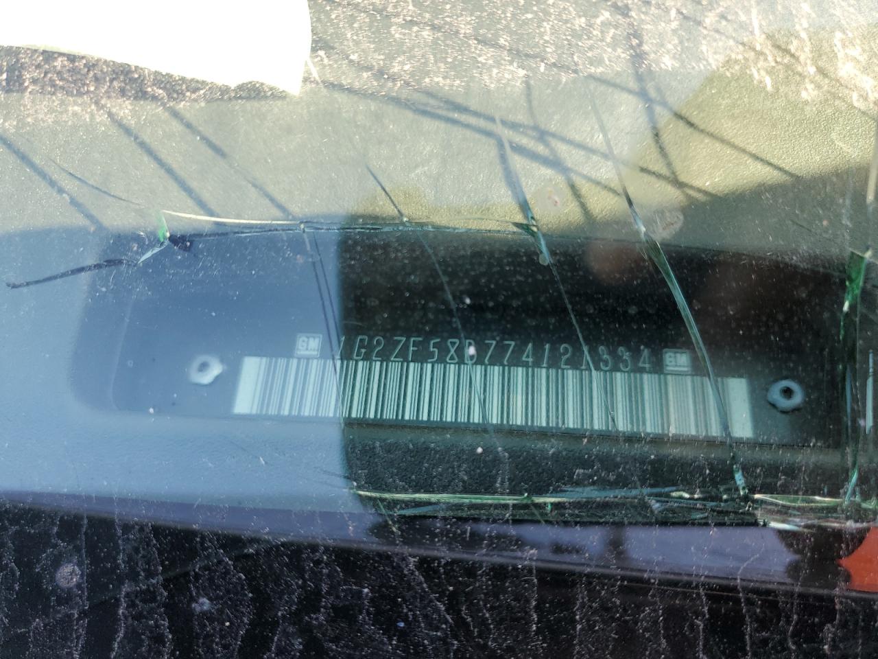 2007 Pontiac G6 Value Leader VIN: 1G2ZF58B774121334 Lot: 85301755