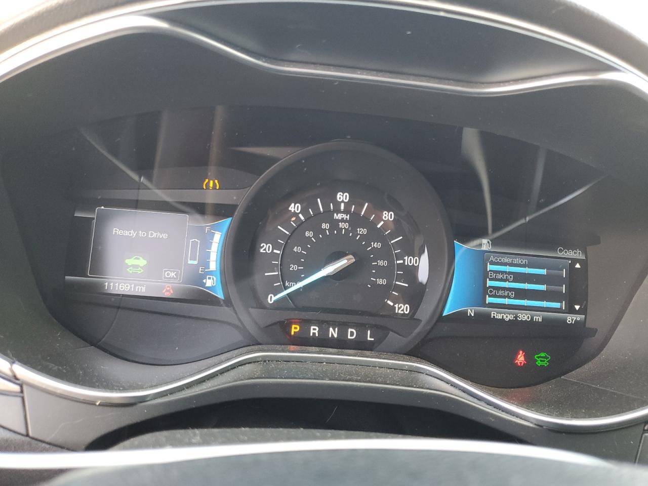 2017 Ford Fusion Se Hybrid VIN: 3FA6P0LU0HR266284 Lot: 84934935