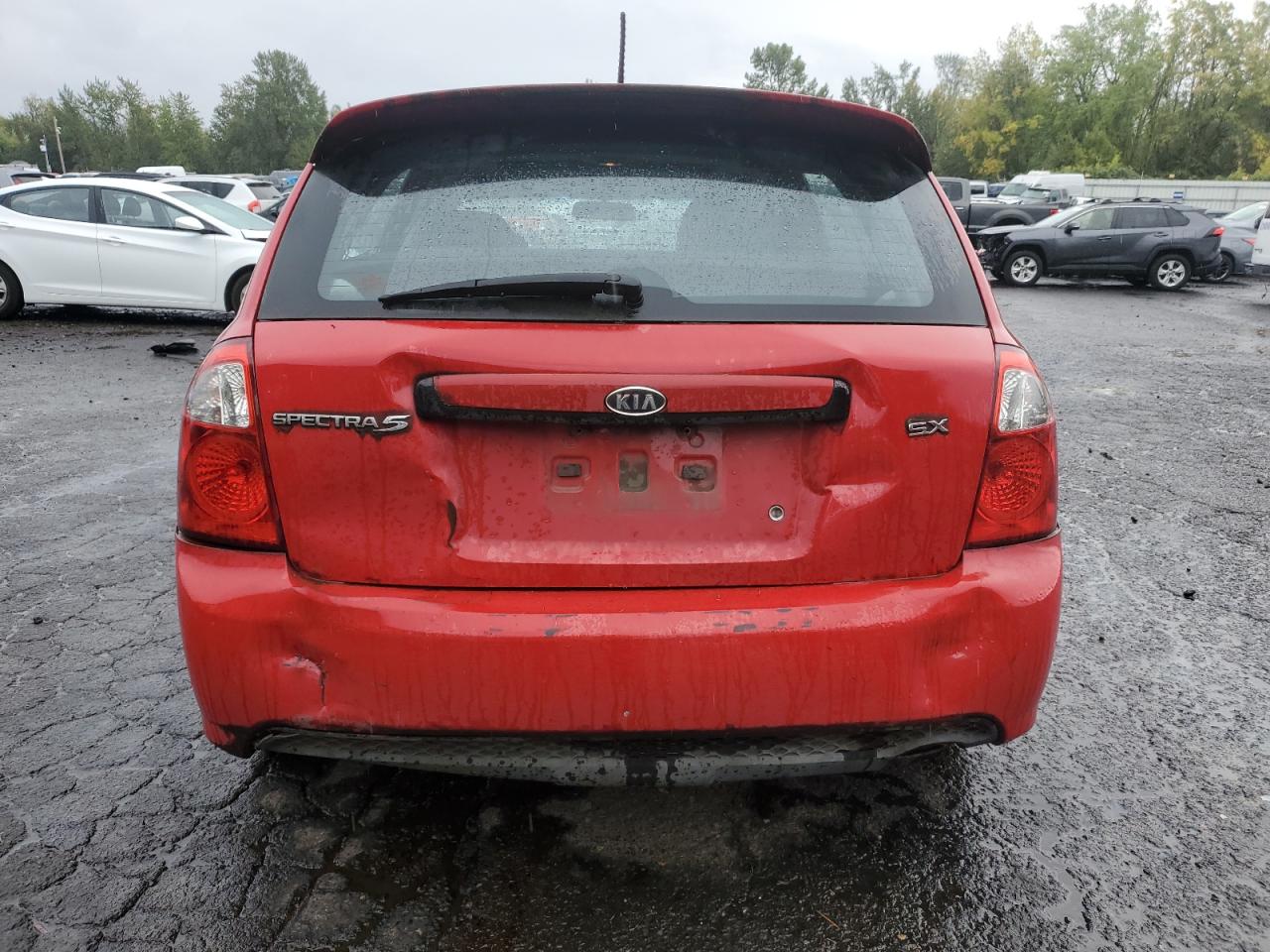 2009 Kia Spectra Sx VIN: KNAFE242595025461 Lot: 81975555