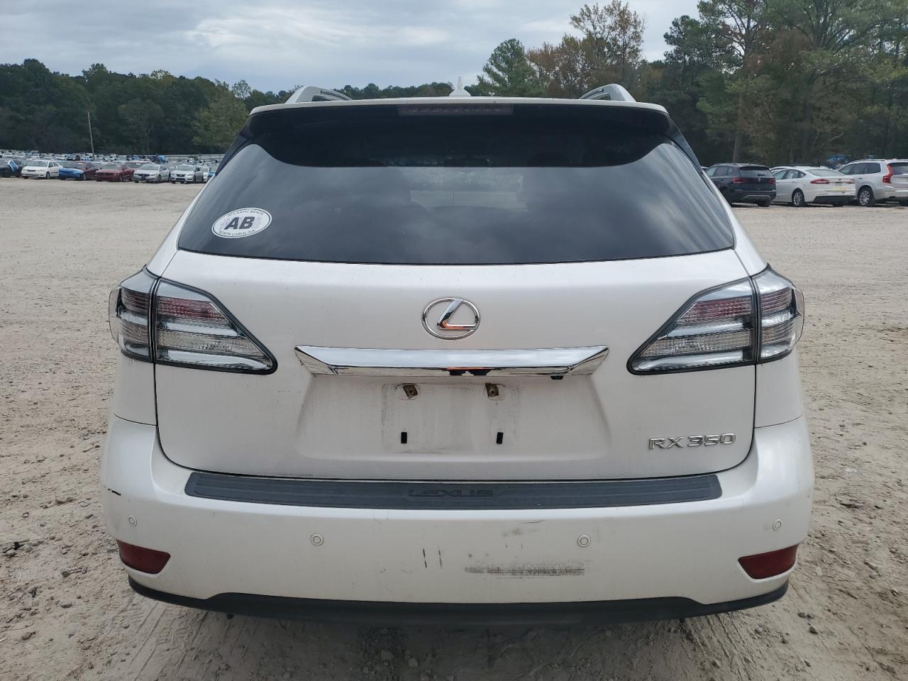 2012 Lexus Rx 350 VIN: 2T2BK1BA6CC142454 Lot: 81283405