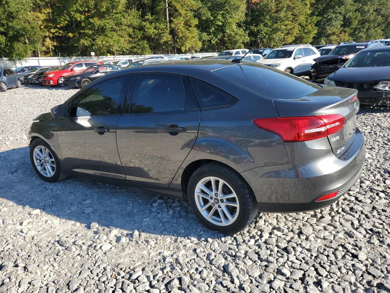 2018 Ford Focus S grey null gas 1FADP3E24JL319285 photo #3