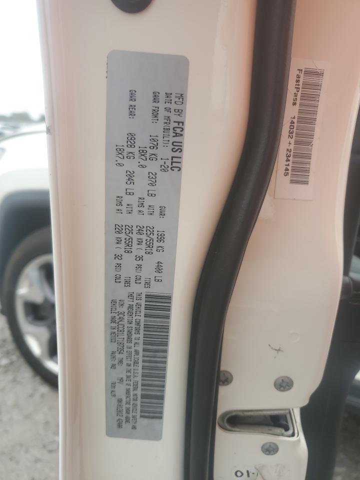 2020 Jeep Compass Limited VIN: 3C4NJCCB1LT187354 Lot: 89855365