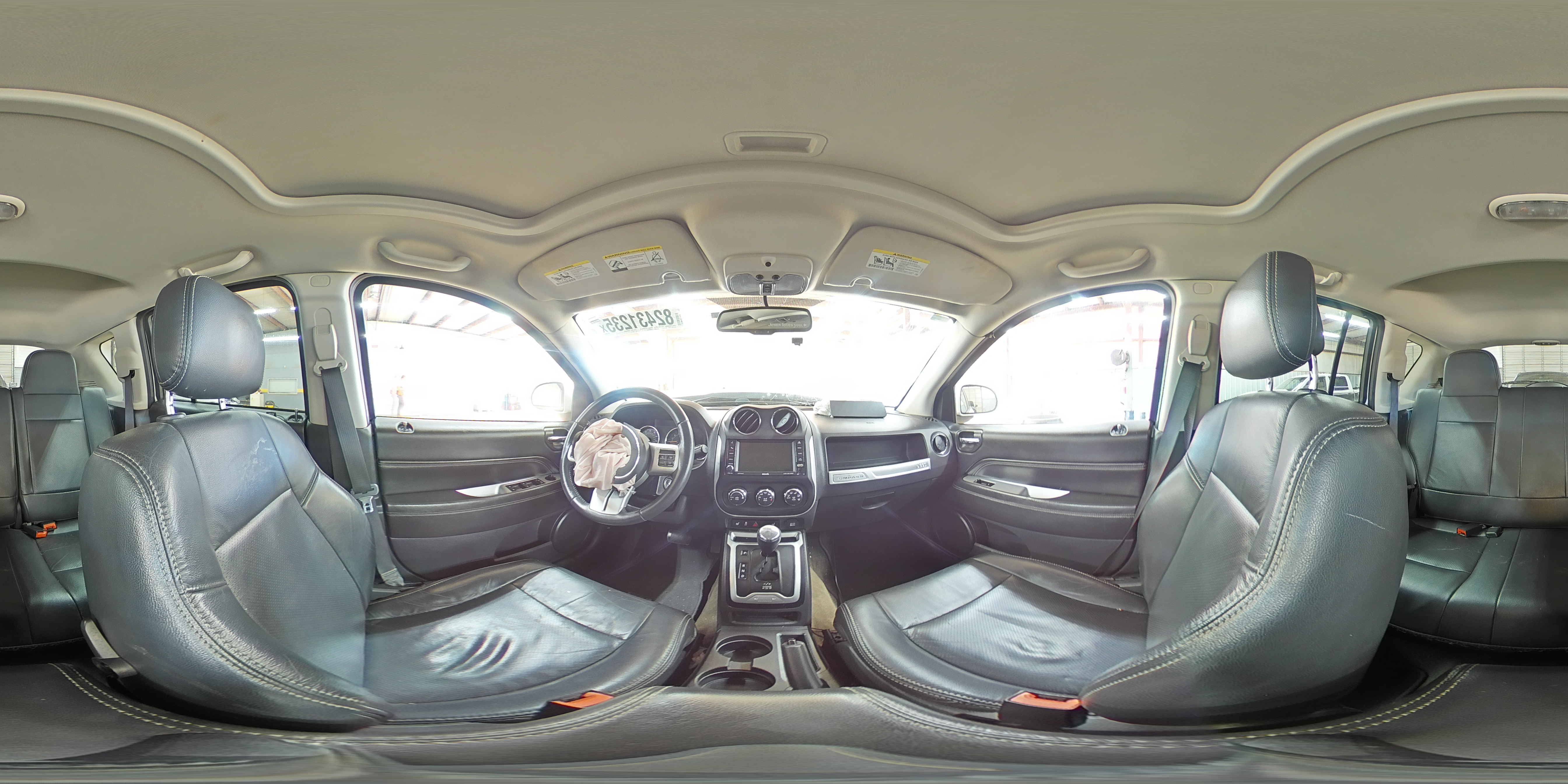 2017 Jeep Compass Latitude VIN: 1C4NJDEB8HD129175 Lot: 82431235