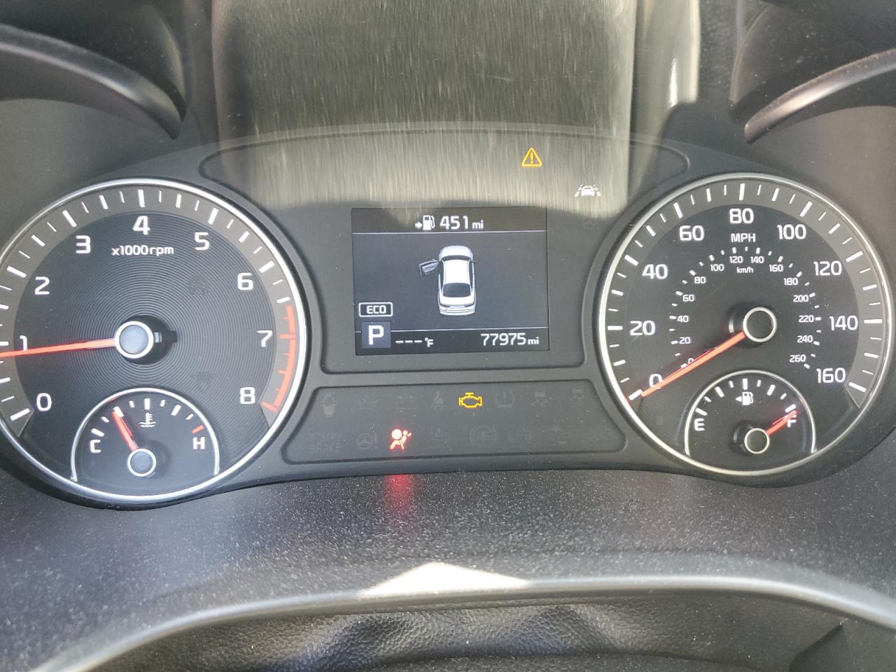 2020 Kia Optima Lx VIN: 5XXGT4L37LG437791 Lot: 83934405