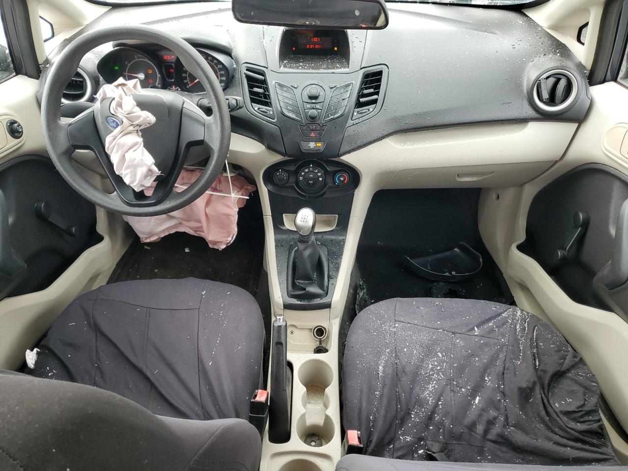 2012 Ford Fiesta S VIN: 3FADP4AJ8CM161358 Lot: 87276085