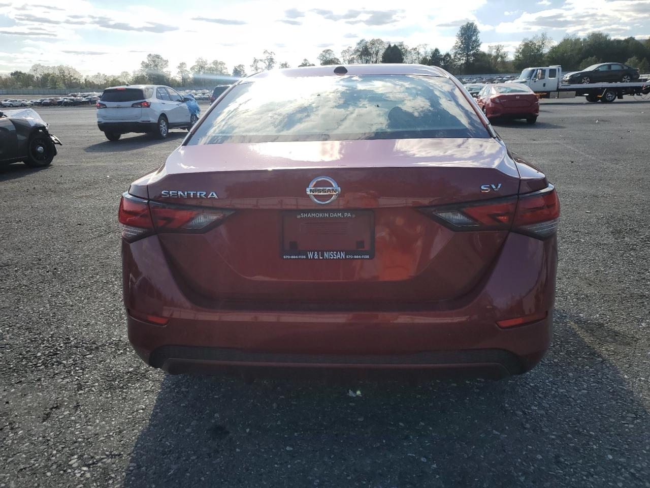 2022 Nissan Sentra Sv VIN: 3N1AB8CV7NY257984 Lot: 86186595