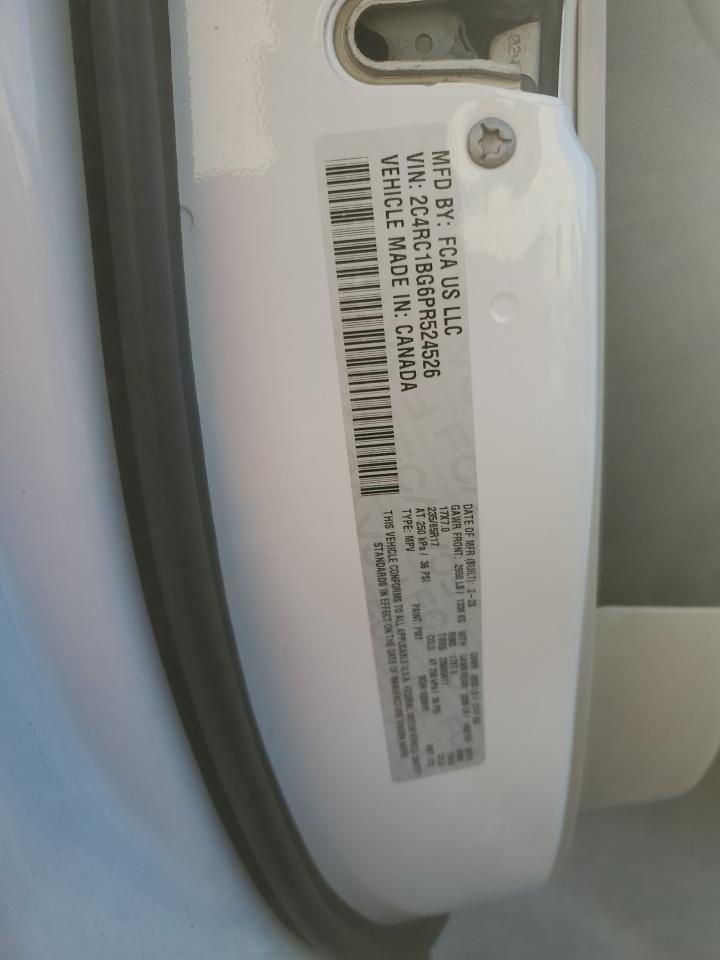 2023 Chrysler Pacifica Touring L VIN: 2C4RC1BG6PR524526 Lot: 87452635