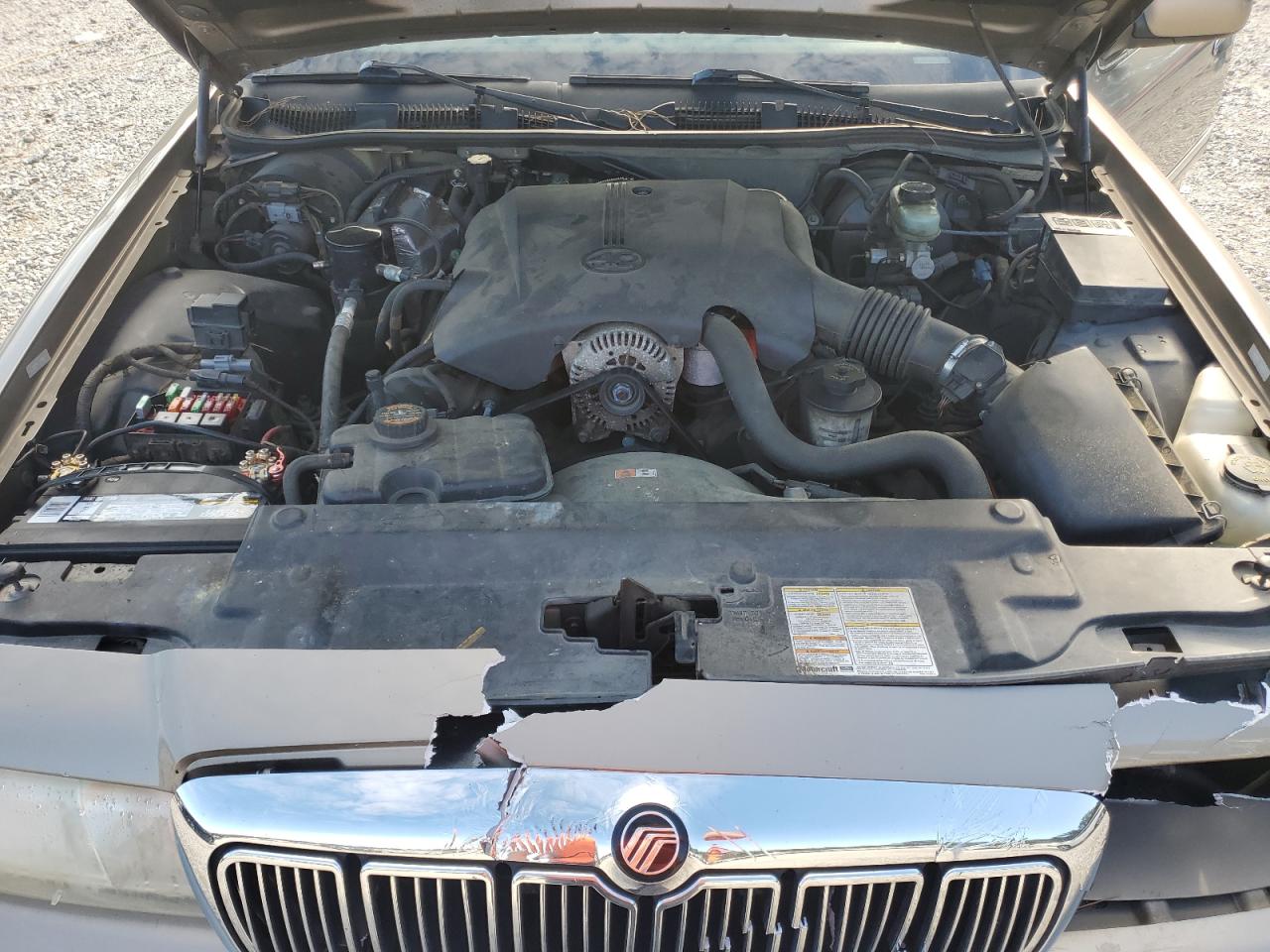 2001 Mercury Grand Marquis Gs VIN: 2MEFM74W81X601390 Lot: 82265355