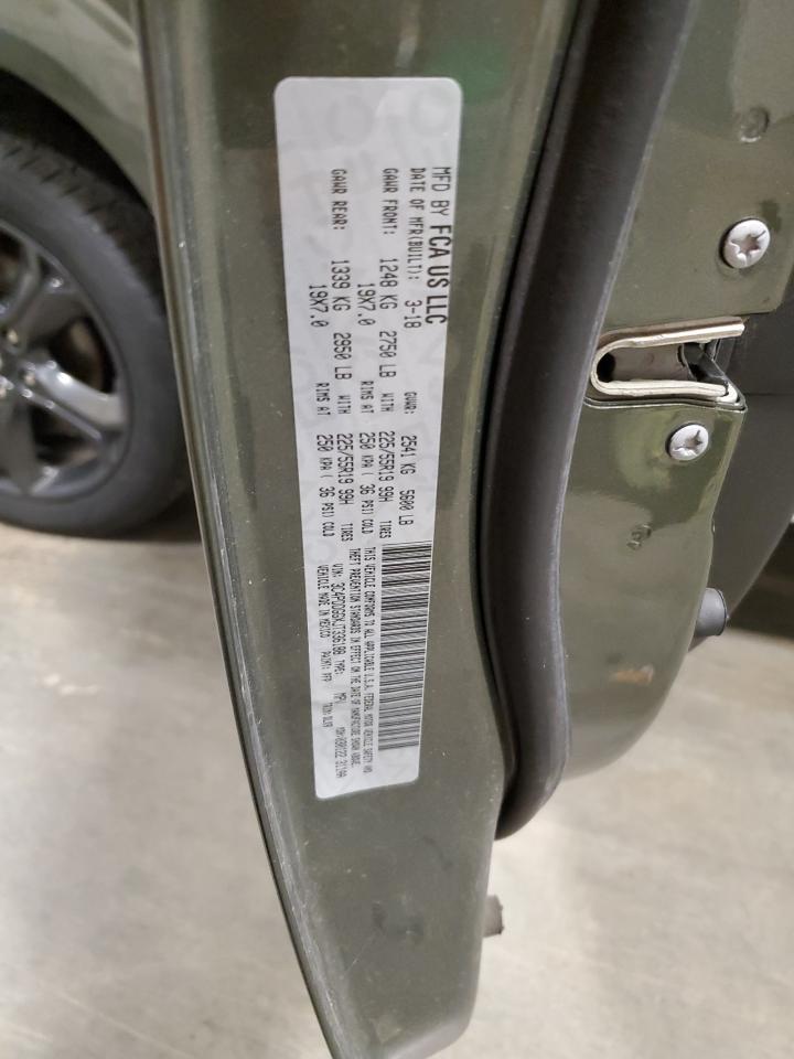 2018 Dodge Journey Crossroad VIN: 3C4PDDGGXJT336188 Lot: 82630535