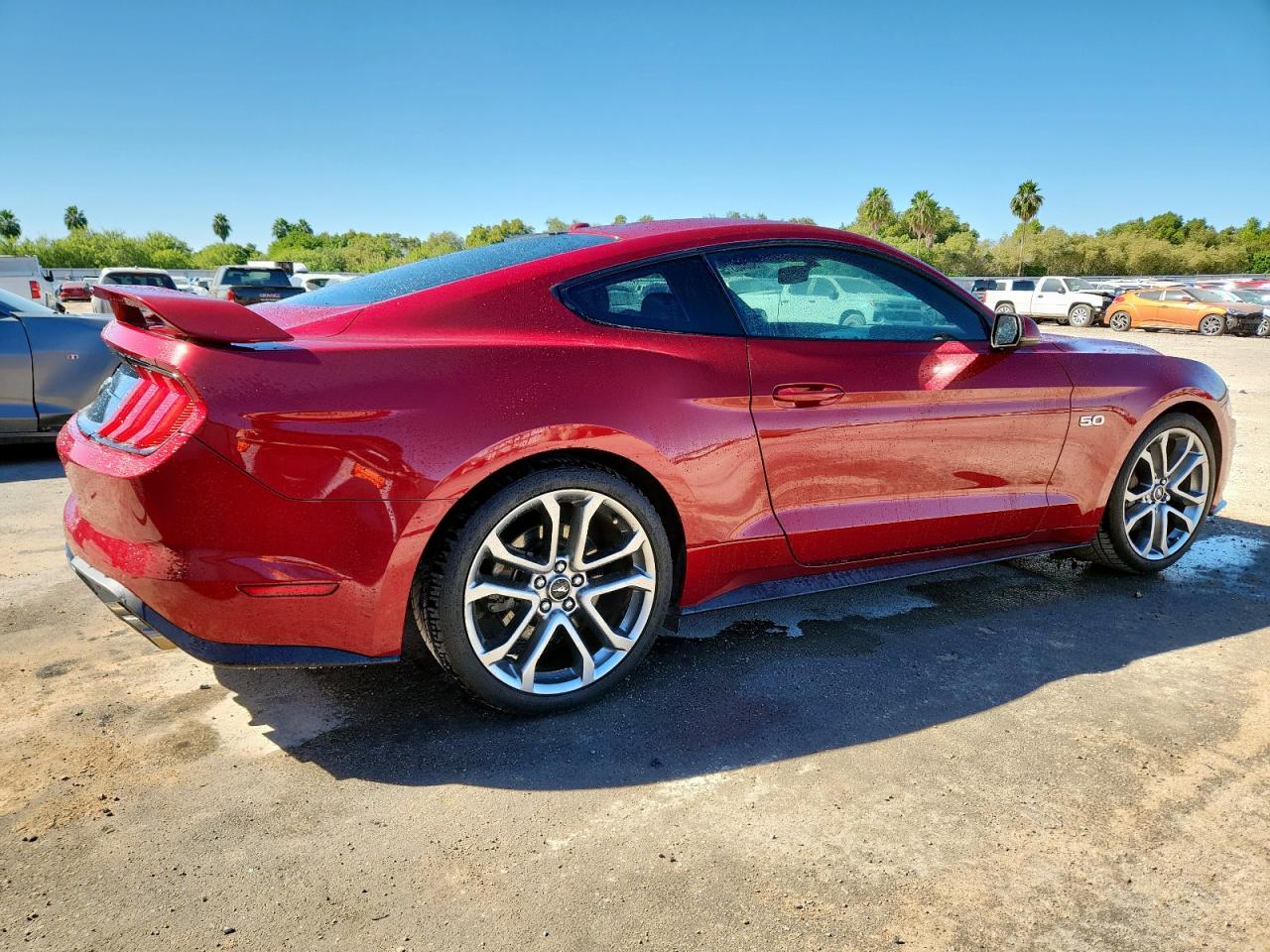 2019 Ford Mustang Gt brown null gas 1FA6P8CF1K5178208 photo #4