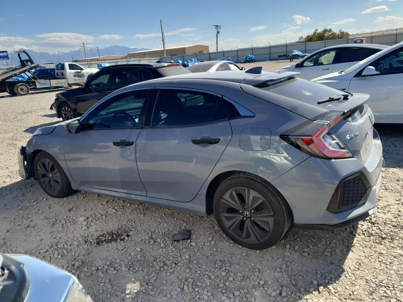 2019 Honda Civic Ex grey null gas SHHFK7H68KU203744 photo #3