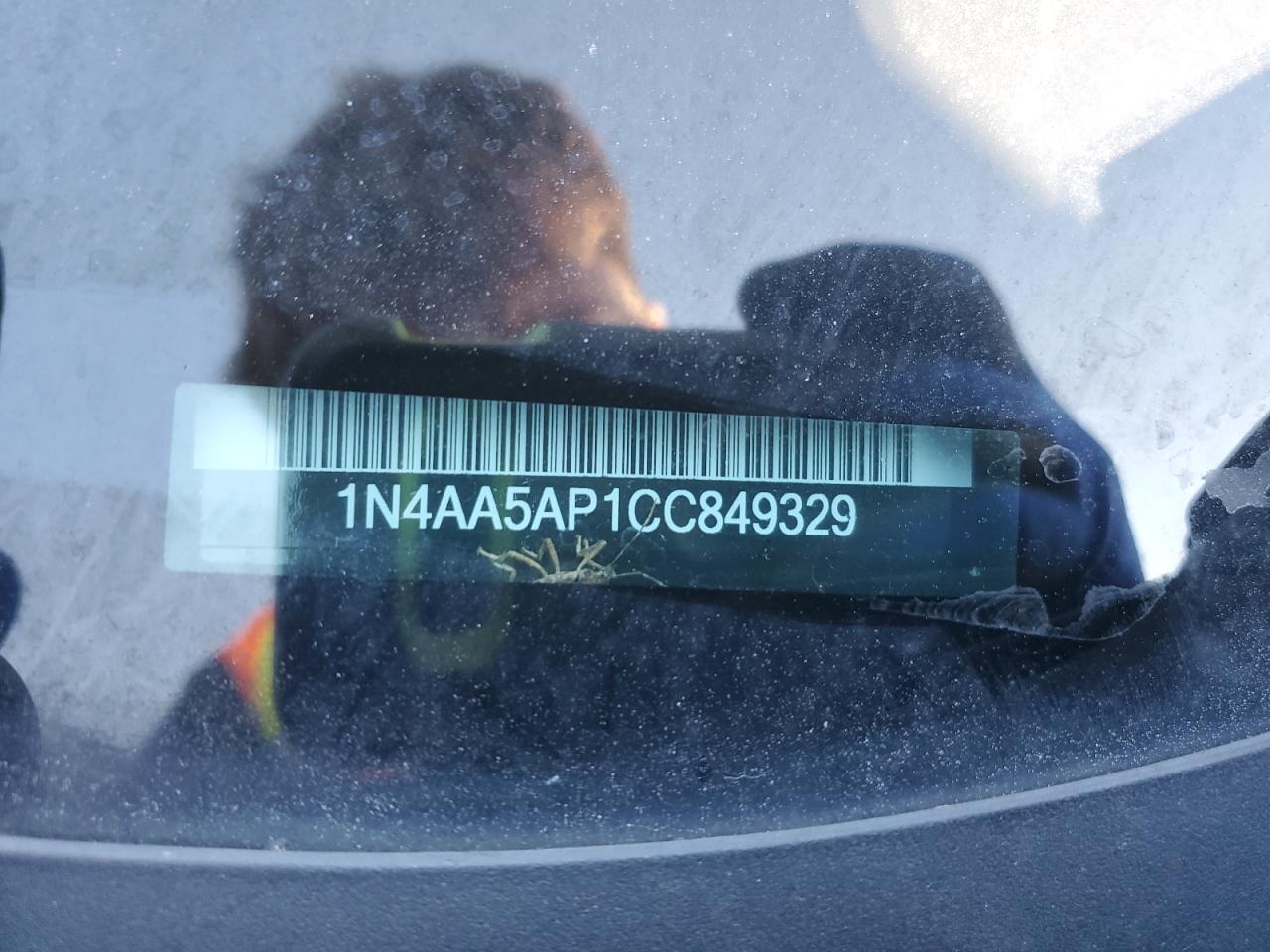 2012 Nissan Maxima S VIN: 1N4AA5AP1CC849329 Lot: 90876205