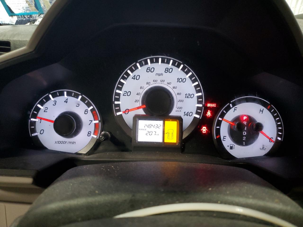 2013 Honda Pilot Lx VIN: 5FNYF4H20DB049334 Lot: 82440785