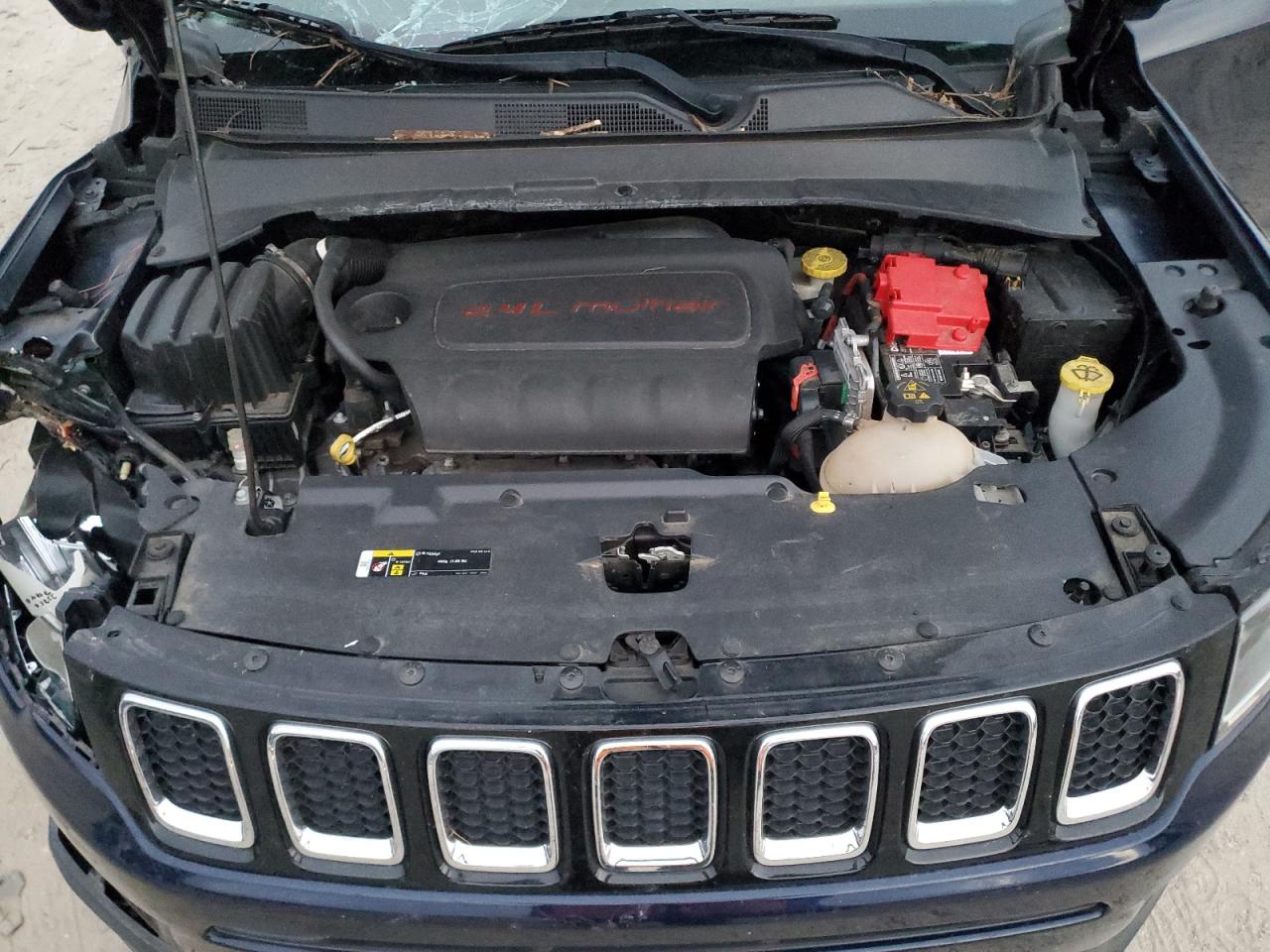 2021 Jeep Compass Latitude VIN: 3C4NJDBB3MT550570 Lot: 82571485