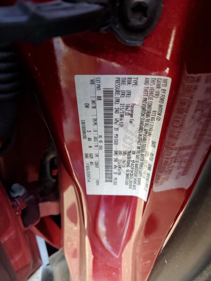 2013 Ford Focus Se VIN: 1FADP3K25DL260806 Lot: 82338075