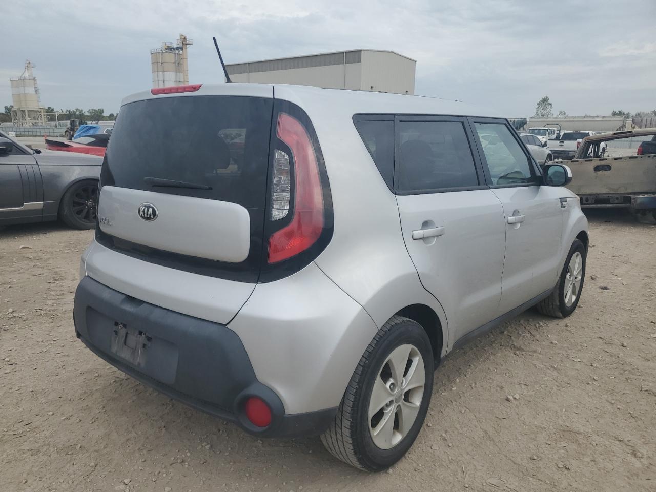 2014 Kia Soul silver null gasoline KNDJN2A27E7733596 photo #4