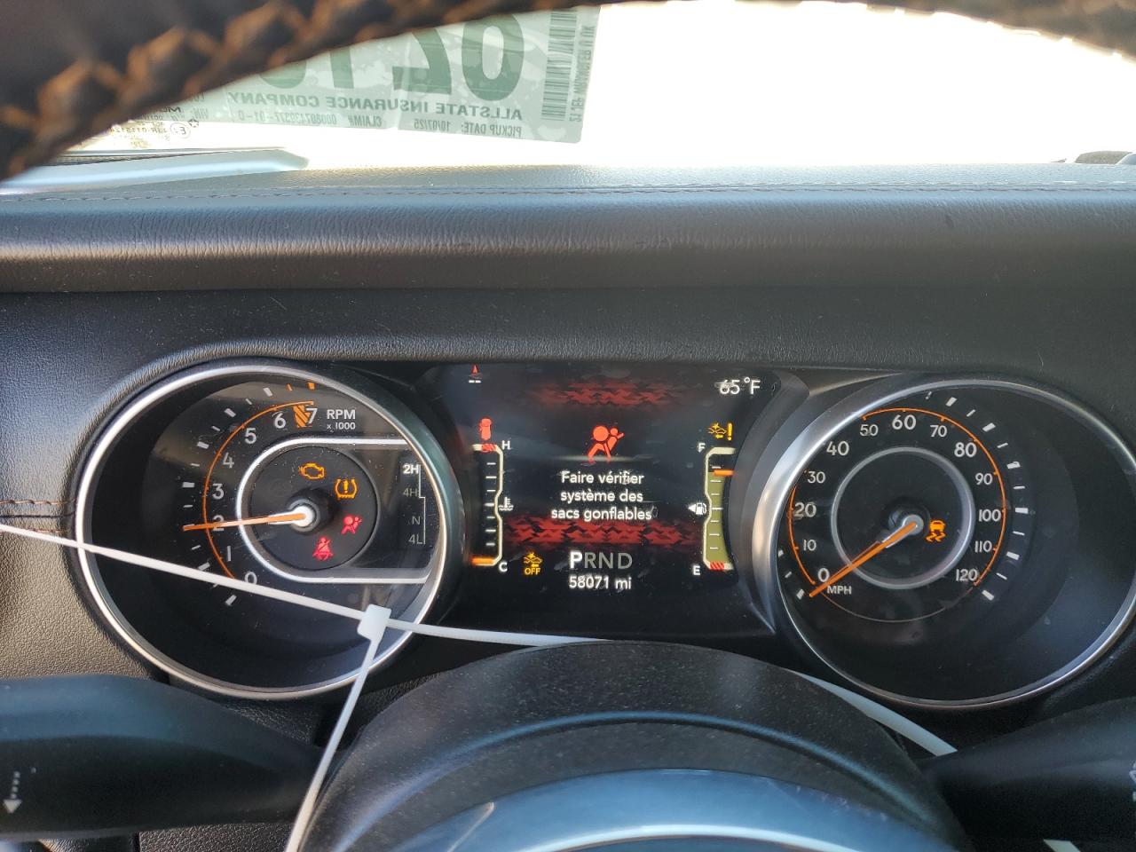 2021 Jeep Wrangler Unlimited Sahara VIN: 1C4HJXEG4MW579785 Lot: 82190815