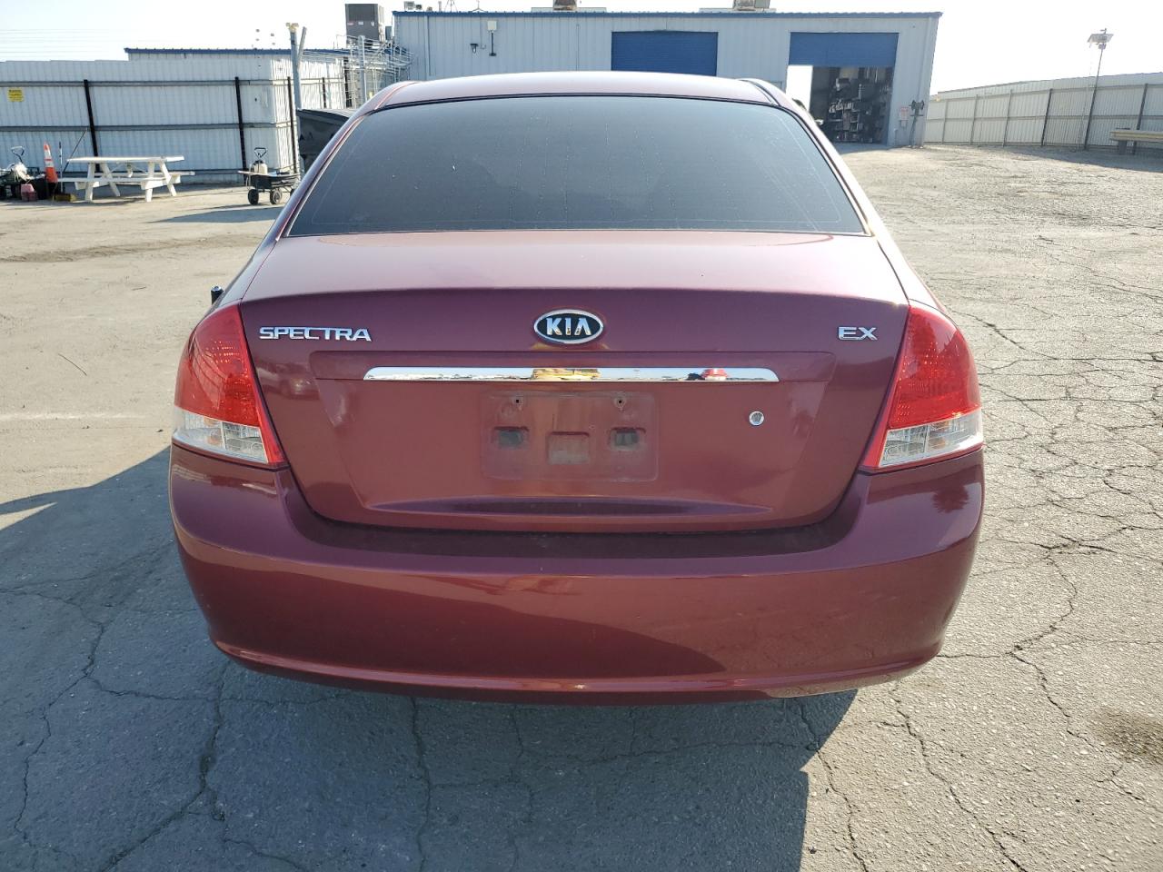 2007 Kia Spectra Ex VIN: KNAFE122775405668 Lot: 90851505