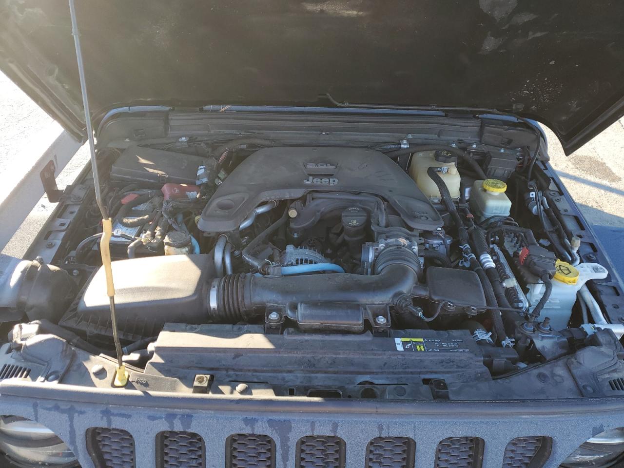 2019 Jeep Wrangler Unlimited Rubicon VIN: 1C4HJXFG7KW595023 Lot: 90890915