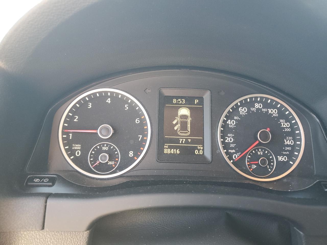 2016 Volkswagen Tiguan S VIN: WVGAV7AX5GW607184 Lot: 82444285