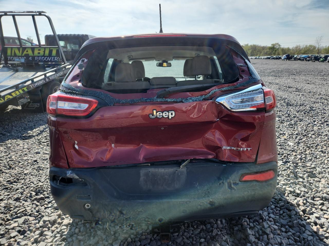 2015 Jeep Cherokee Sport VIN: 1C4PJLAB9FW712025 Lot: 84808535