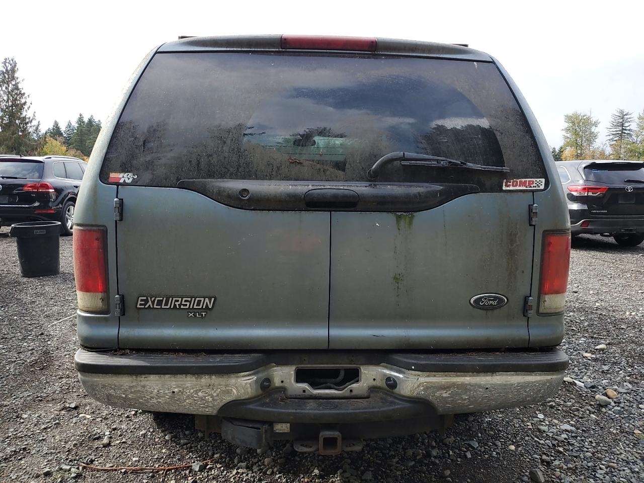 2000 Ford Excursion Xlt VIN: 1FMNU41S1YEC76828 Lot: 82213195