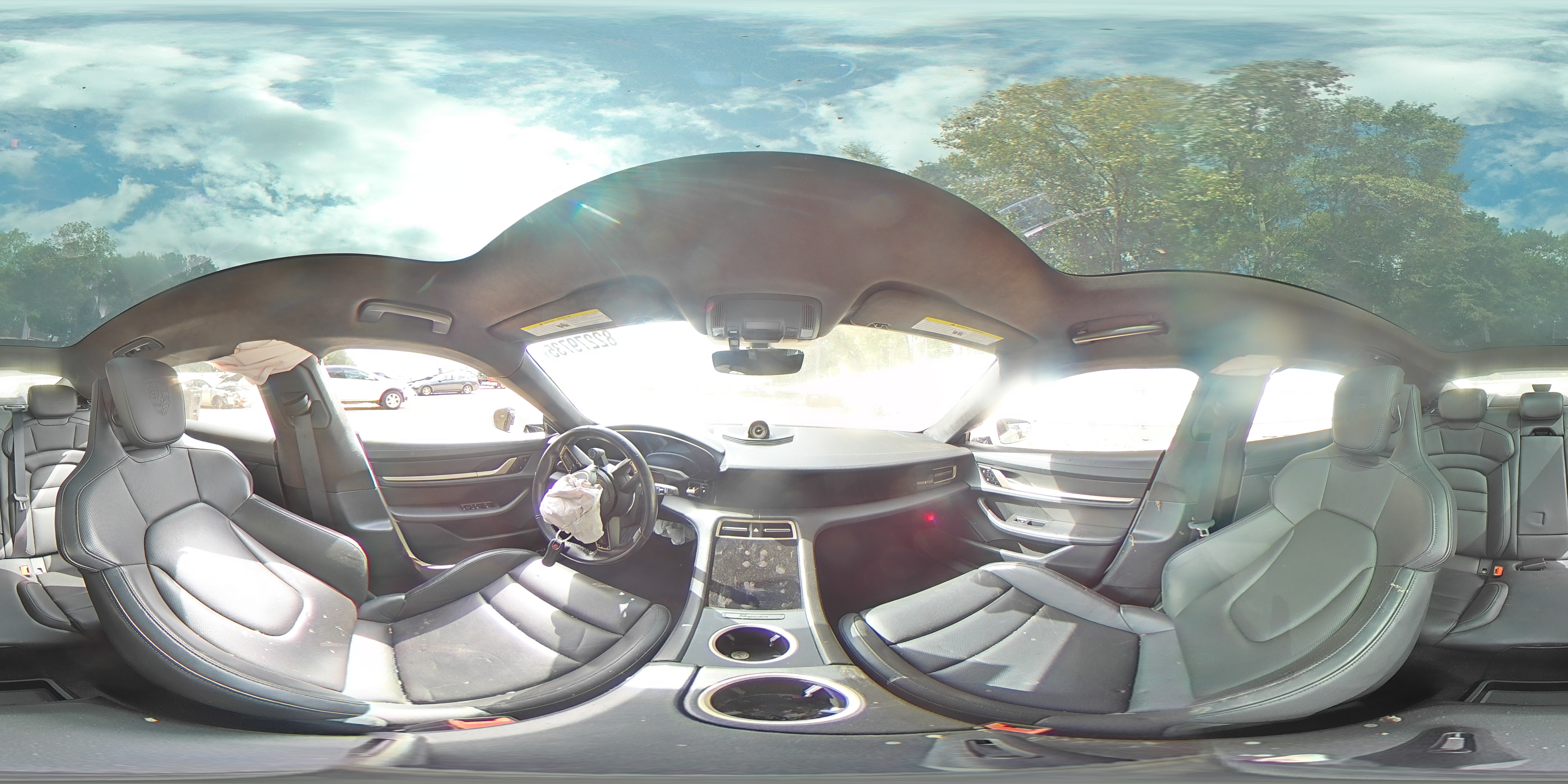 2021 Porsche Taycan Turbo VIN: WP0AC2Y1XMSA62670 Lot: 82279735