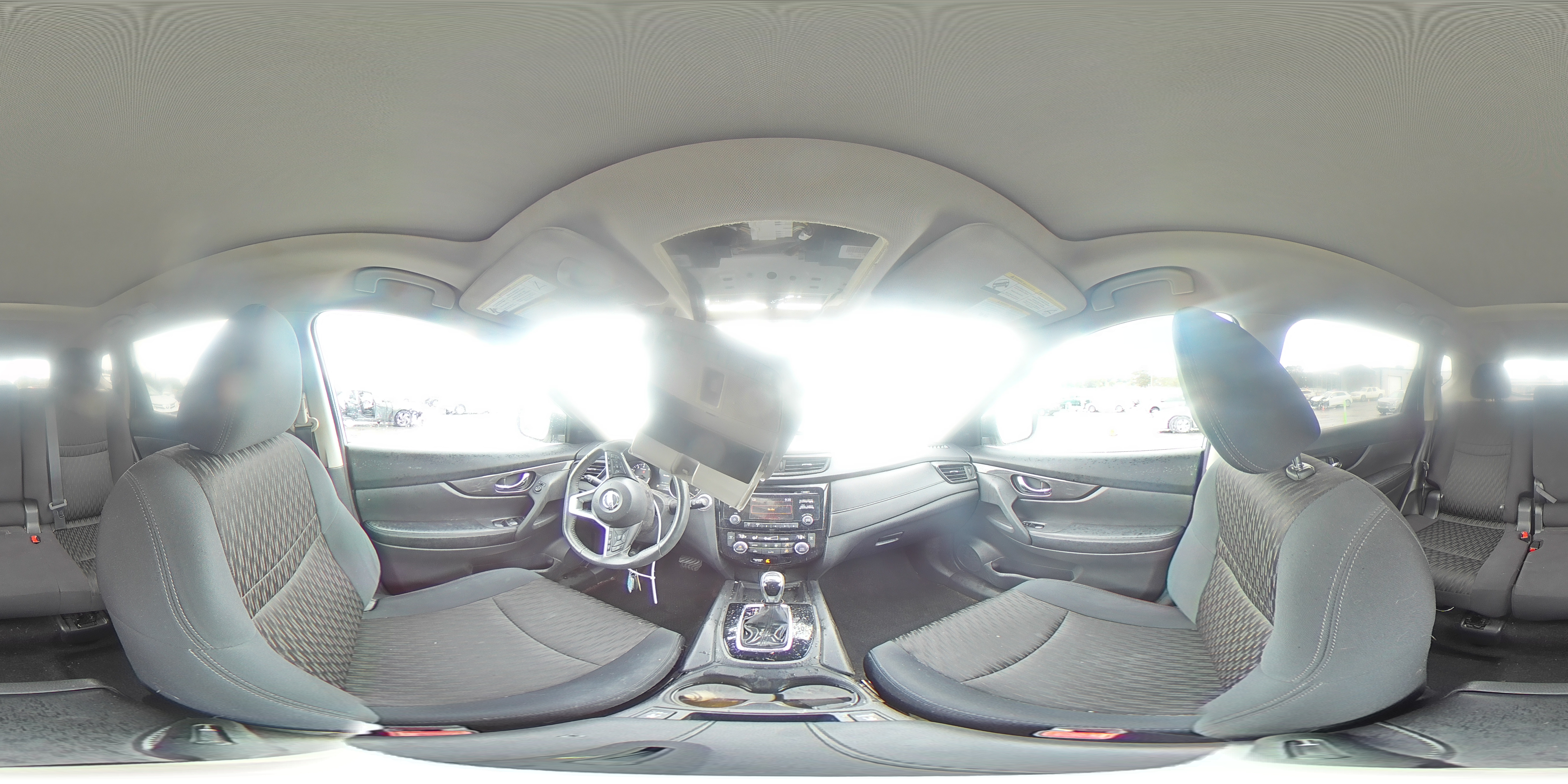 2017 Nissan Rogue Sv VIN: 5N1AT2MV9HC853600 Lot: 85360355