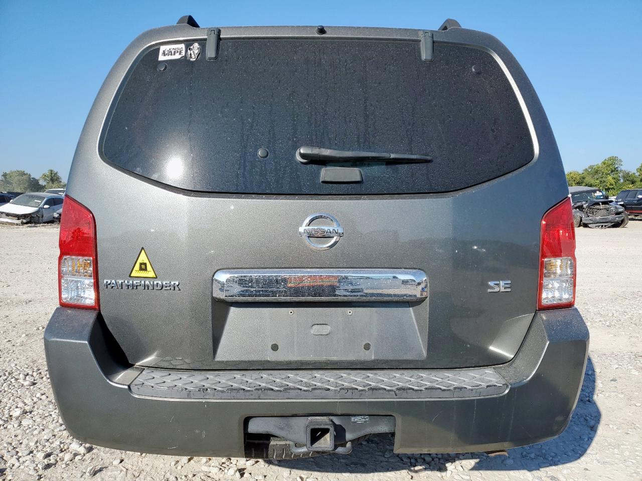 2007 Nissan Pathfinder Le VIN: 5N1AR18U97C604058 Lot: 82356155